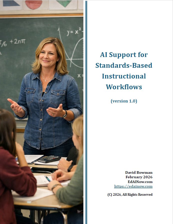 Cover image AI Support for Instructional Workflows
